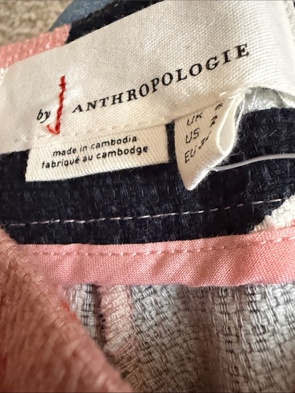 Anthropologie Pink Floral Print Shorts - Picture 5 of 6